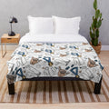 Jiu jitsu pattern plush blanket for martial arts fans