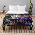 Julie and the Phantoms band collage plush blanket