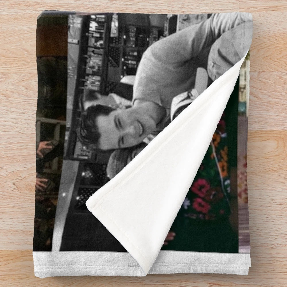 Julie and the Phantoms band collage plush blanket