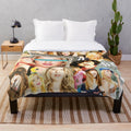 Kelly Clarkson Collage-Inspired Plush Blanket