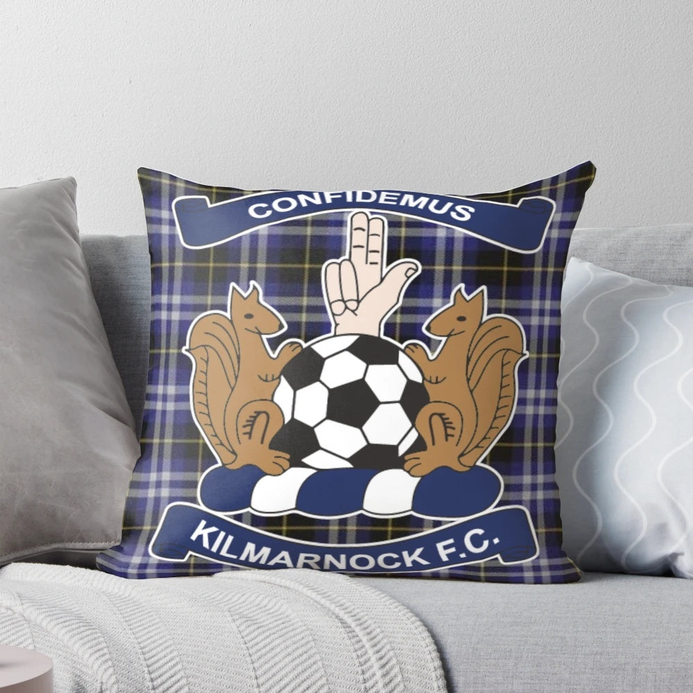 Killie tartan pattern decorative pillow