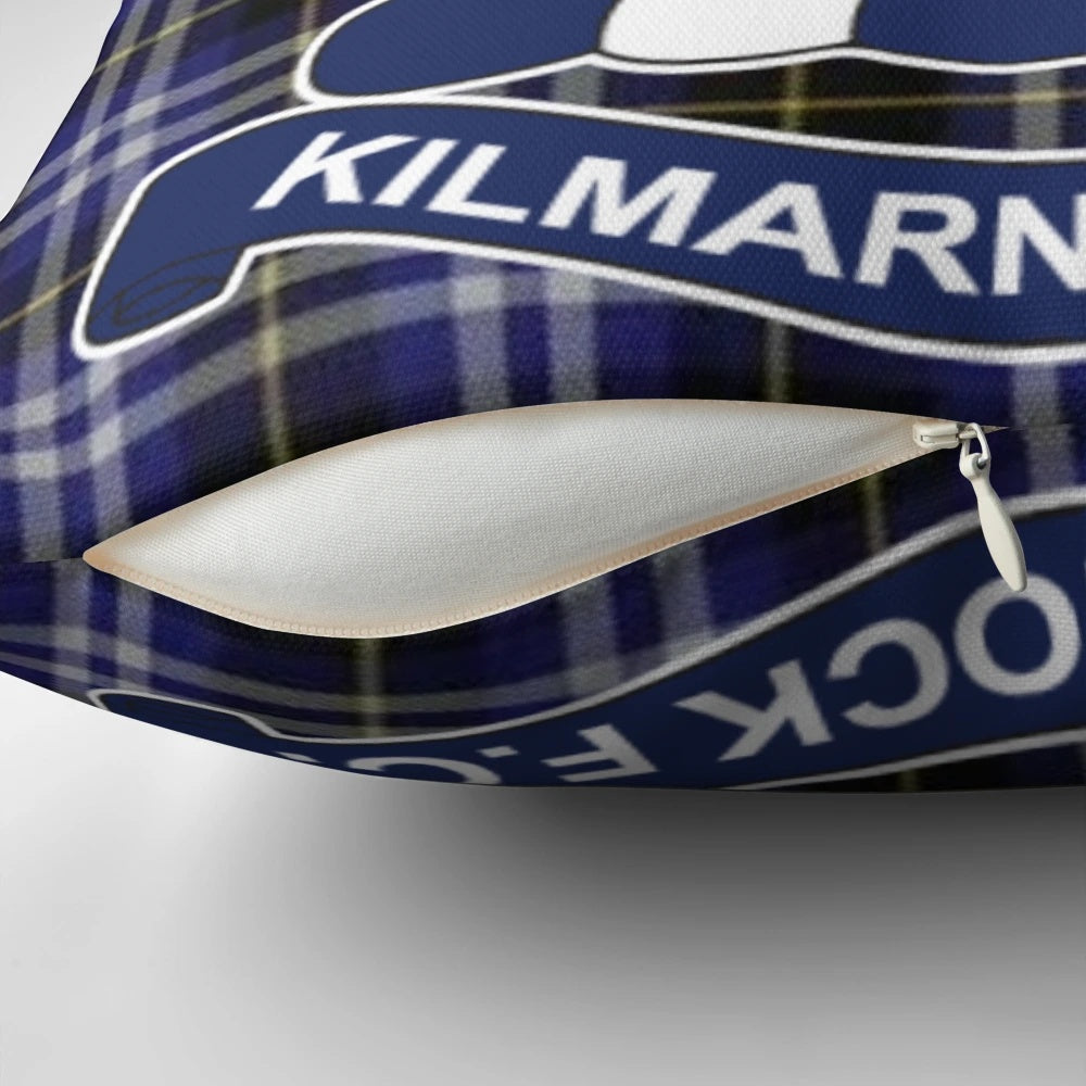 Killie tartan pattern decorative pillow