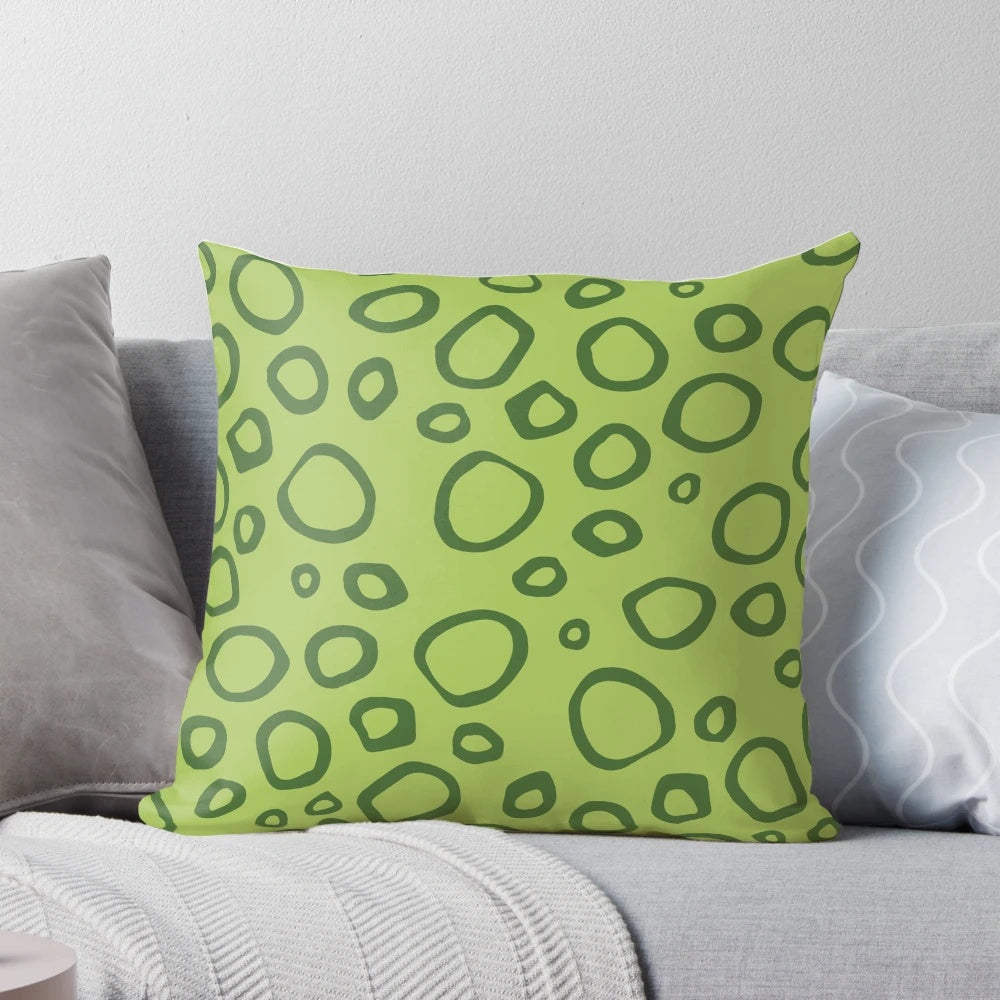 Vibrant king pattern pillow design inspired by the popular anime series Seven Deadly Sins
