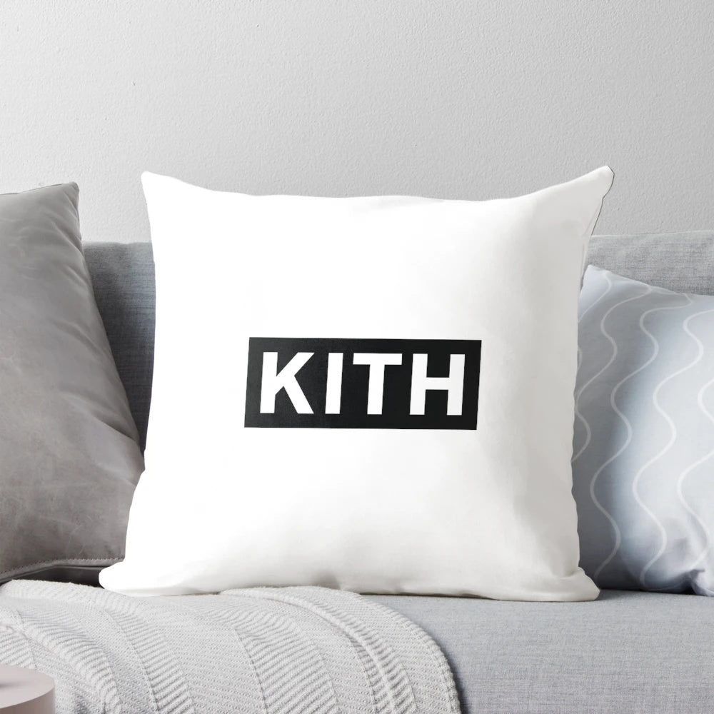 Kith Large Black BOGO Pillow - Stylish streetwear and fashion accessory