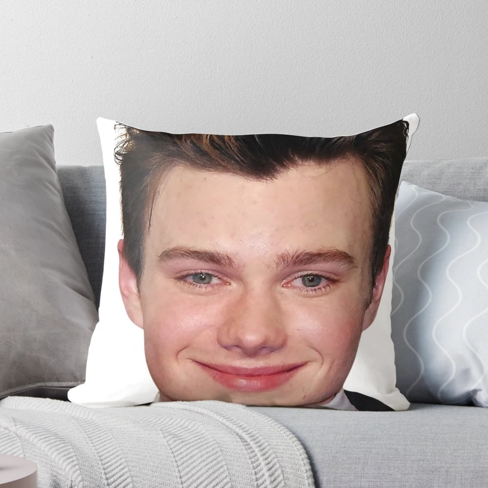 Kurt Hummel inspired decorative throw pillow for Glee fans