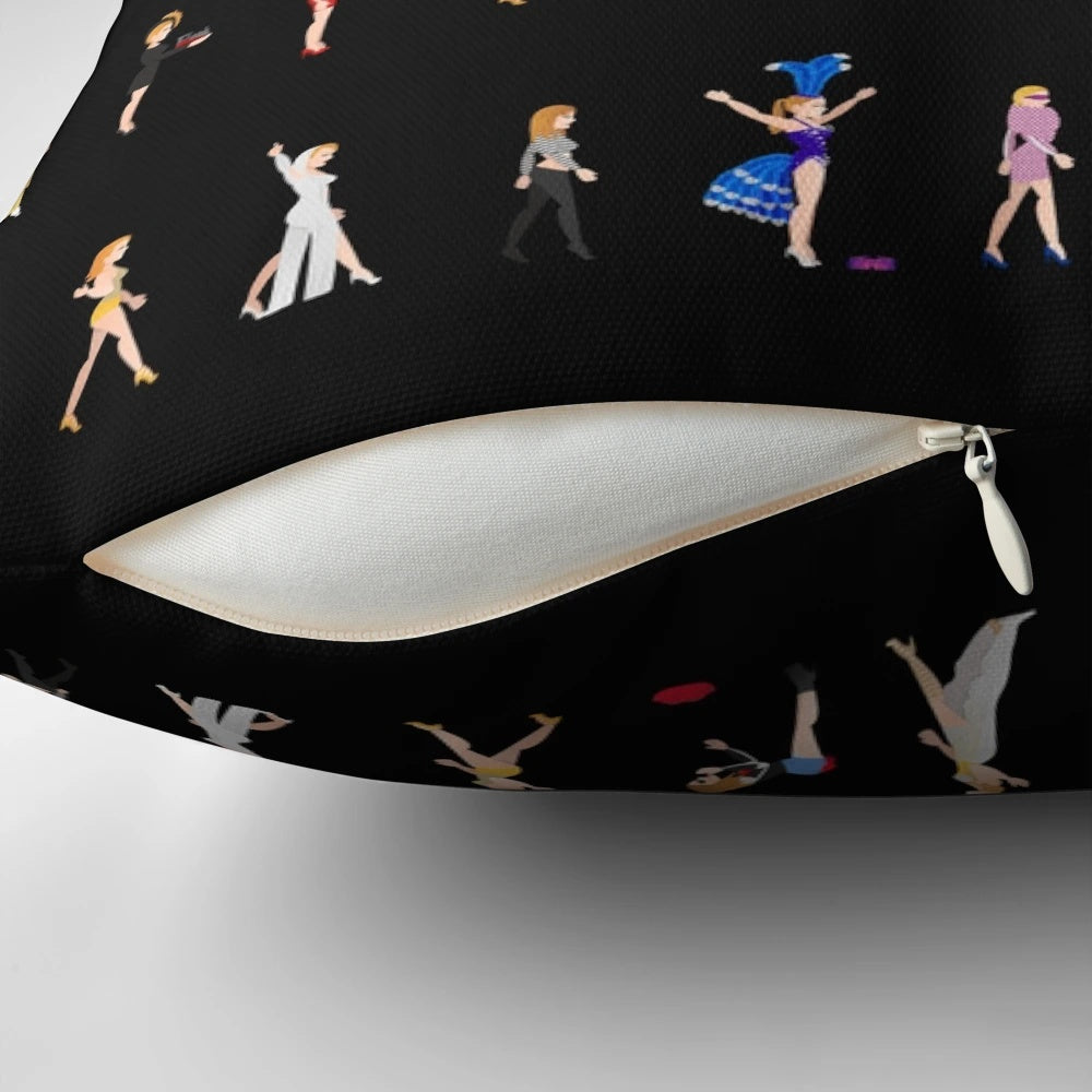 Plush Kylie Evolution-Themed Pillow for Relaxing Sleep
