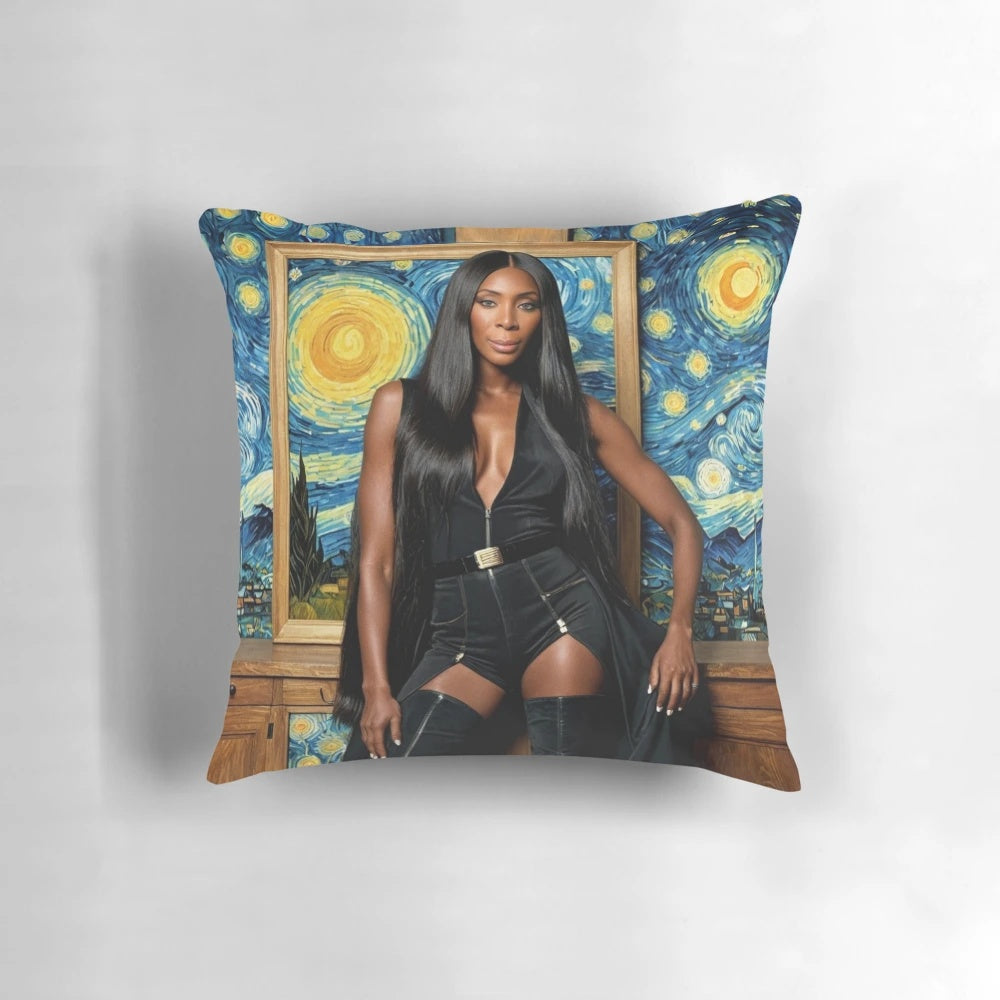 Elegant life pillow featuring a sophisticated Chester design, perfect for modern home decor.