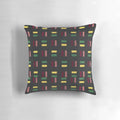 London Underground Circle, District, Metropolitan, Hammersmith & City Line Inspired Moquette Pillow