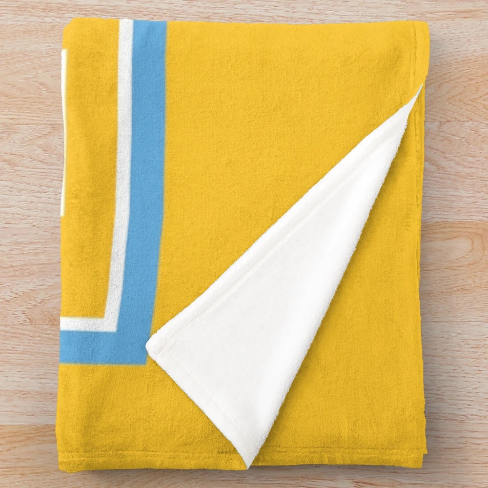 Long Island Shark Plush Blanket with Soft Cozy Fabric