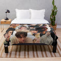 Louis Partridge Collage Plush Blanket, featuring the talented young actor