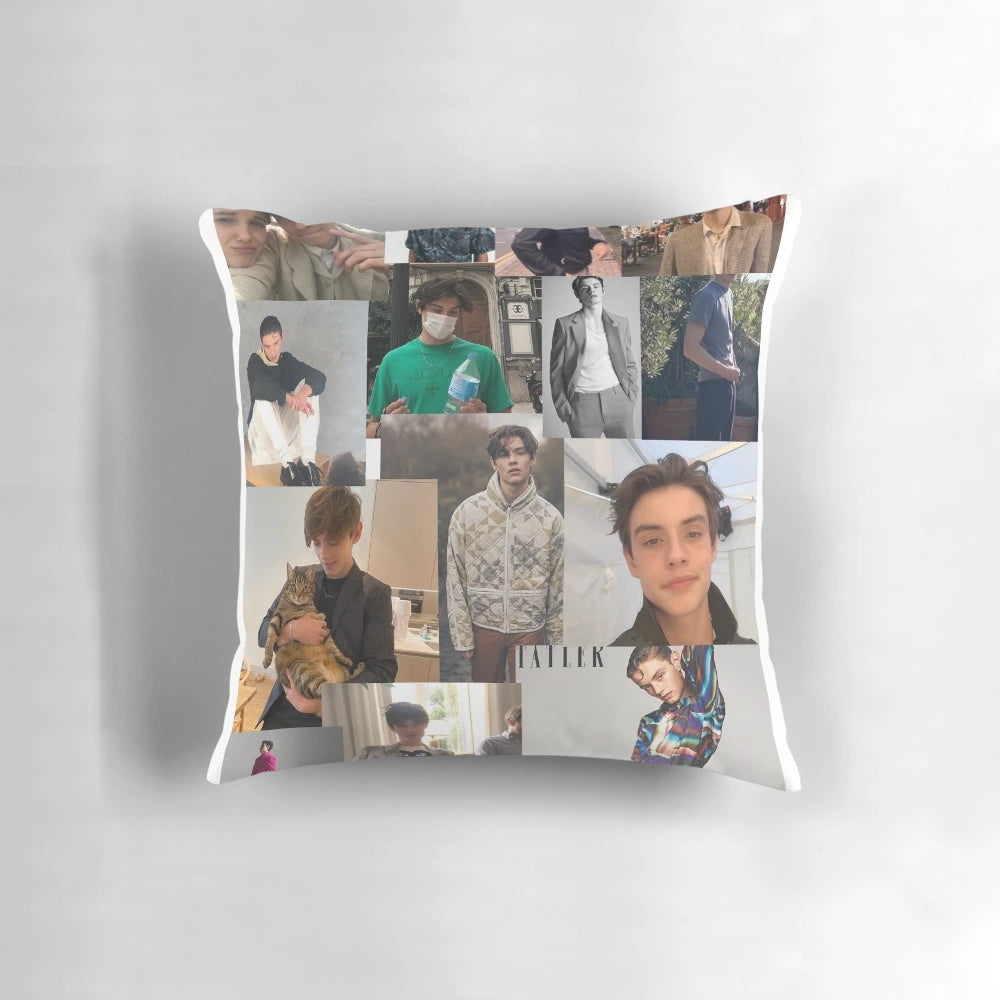 Louis Partridge from Enola Holmes Portrait Pillow