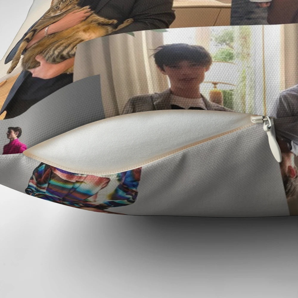 Louis Partridge from Enola Holmes Portrait Pillow