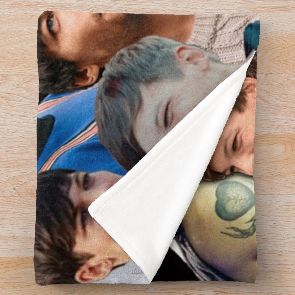 Louis Tomlinson Collage Plush Blanket