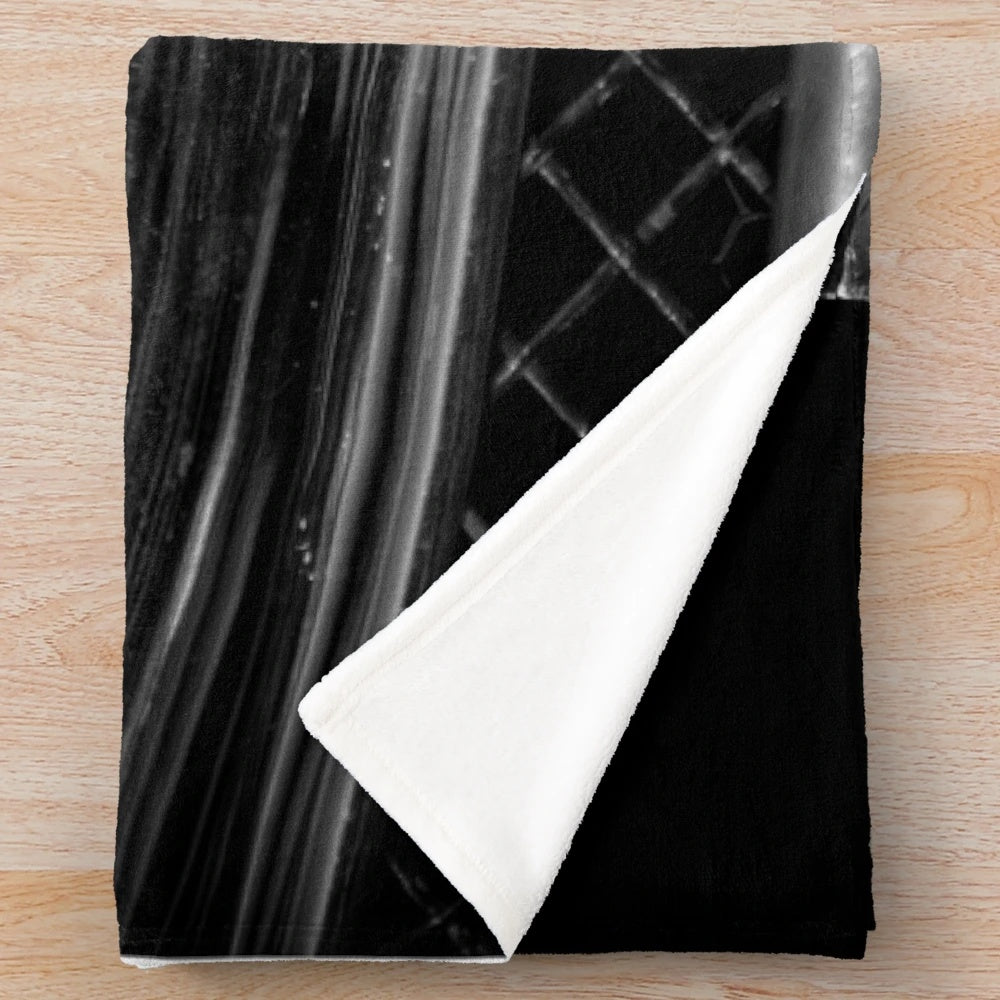 MG Car Chrome Emblem Plush Blanket