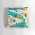 Mid-Century Modern Abstract Space Age Pillow