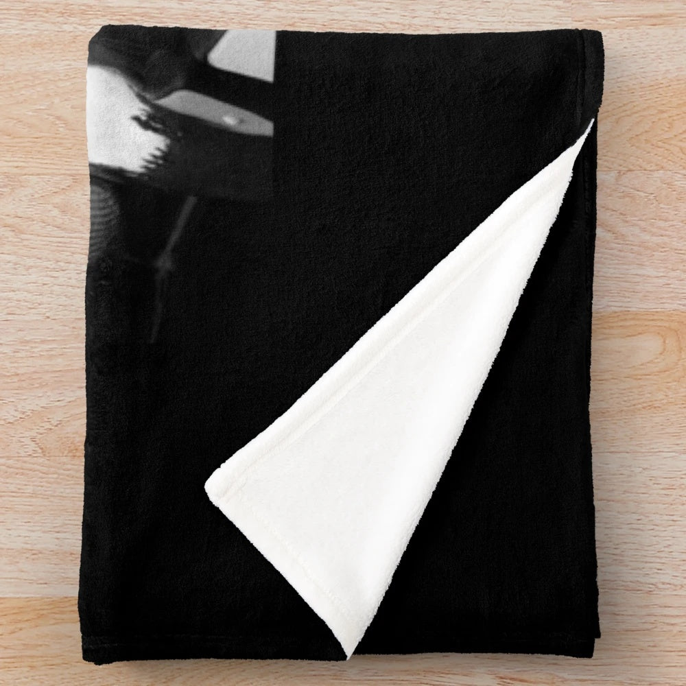 Morgan sports car inspired plush blanket