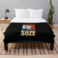 Keyser Soze movie character inspired plush blanket