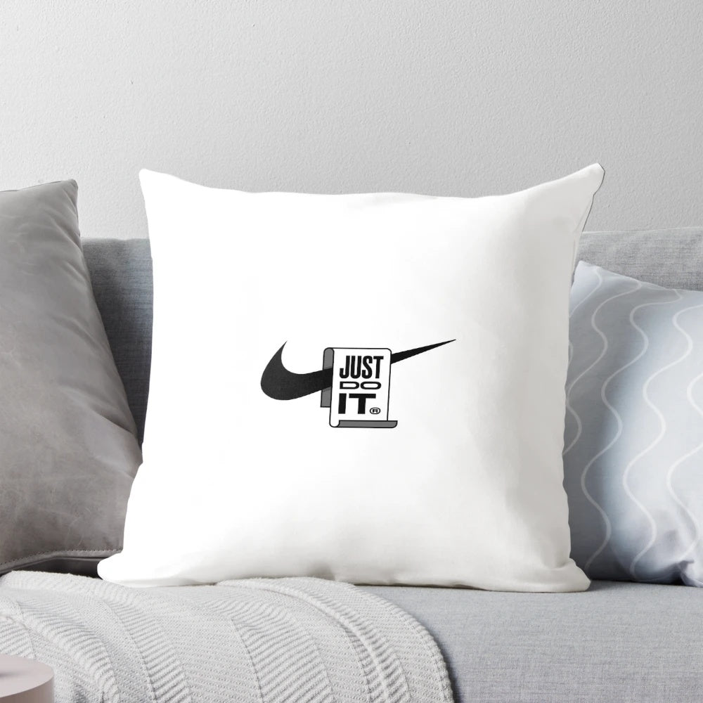 Soft, high-quality pillow featuring the iconic Nike logo, perfect for adding a touch of sporty style to any room.