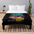 Nissan Silvia S13 S14 S15 inspired plush blanket