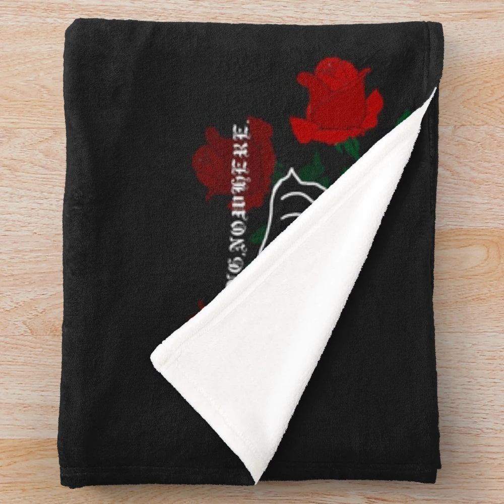 nothing,nowhere. band logo design plush blanket