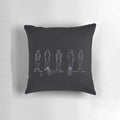 One Direction inspired decorative pillow featuring the popular boyband