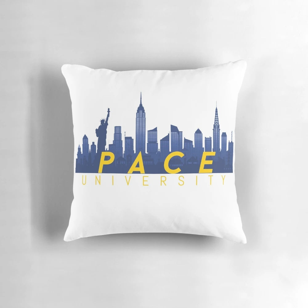 Comfortable Pace University-themed Pillow for Collegiate Decor