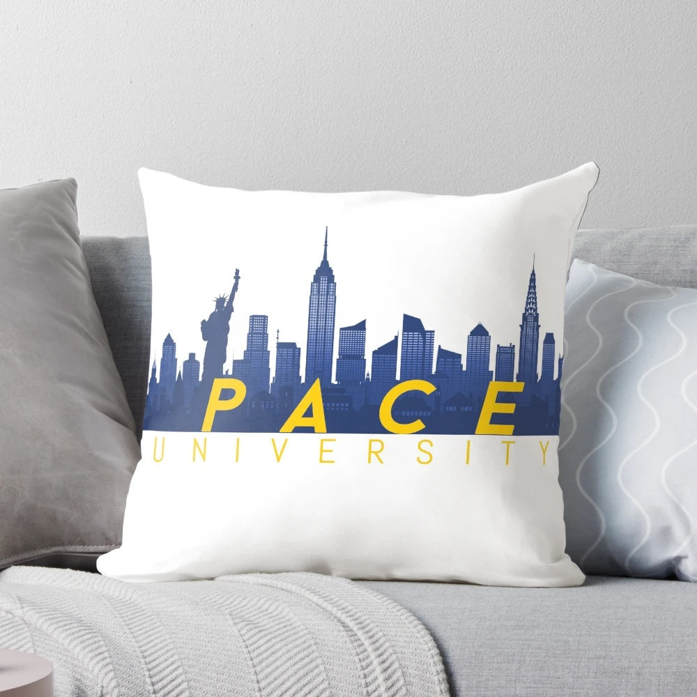Comfortable Pace University-themed Pillow for Collegiate Decor