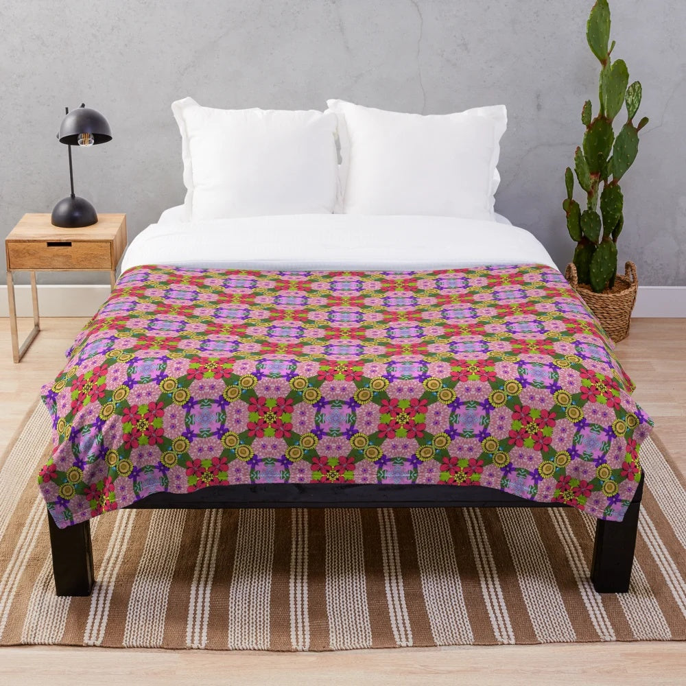 Soft and Cozy Pattern 71 Plush Blanket for Home Decor