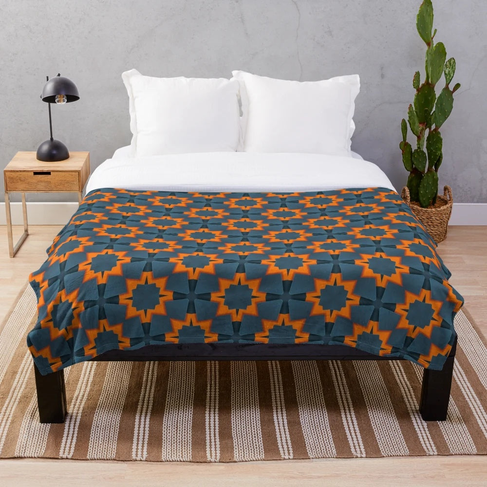 Pattern 89 plush blanket in various colors and designs