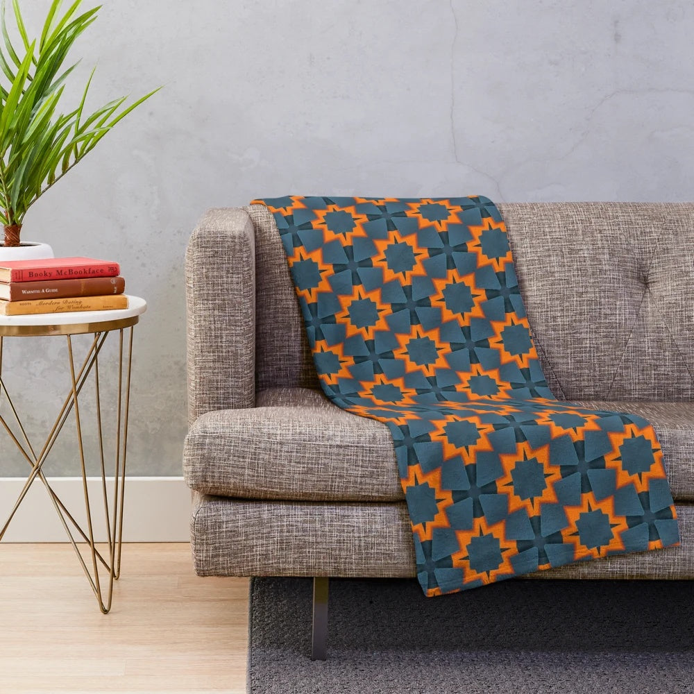 Pattern 89 plush blanket in various colors and designs