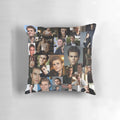 Stylish pillow featuring a design inspired by actor Paul Wesley