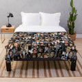 Paul Wesley Inspired Plush Blanket with Cute, Trendy Design