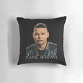 Soft, high-quality photo apparel pillow with custom Kane Brown lyrics