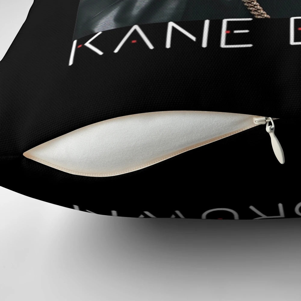 Soft, high-quality photo apparel pillow with custom Kane Brown lyrics