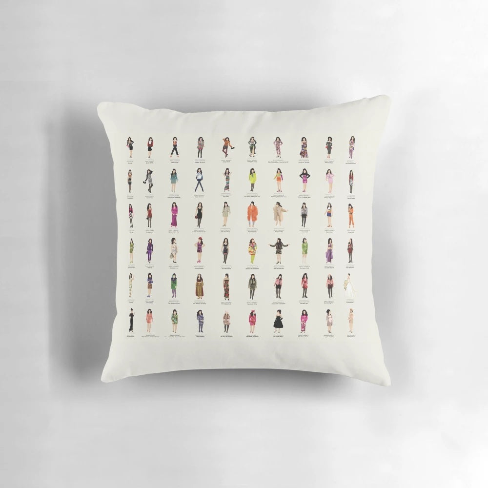 Fashionable pillow inspired by "The Nanny" TV series
