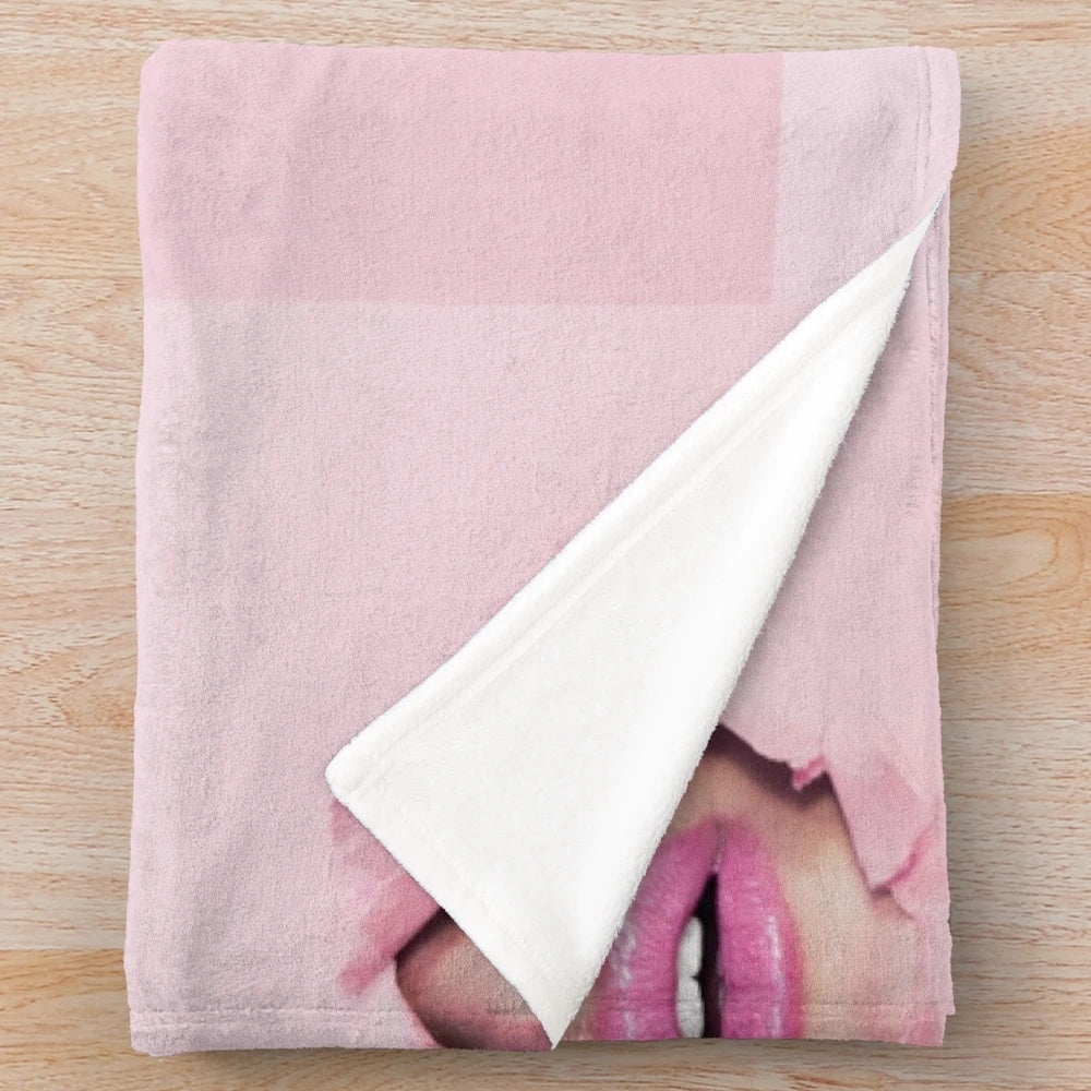 Soft and Cozy Pink Plush Blanket
