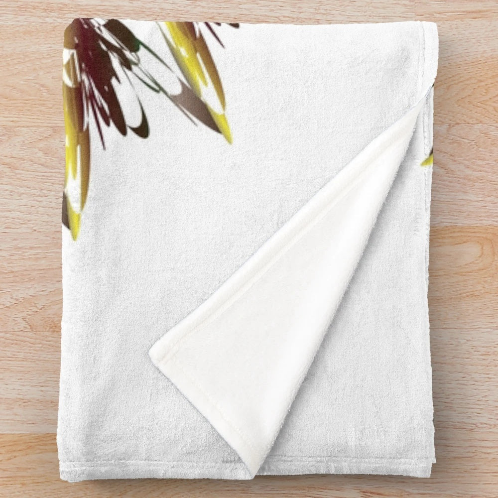 Vibrant and trendy plush blanket designed by GLORIOUS DESIGNER'S