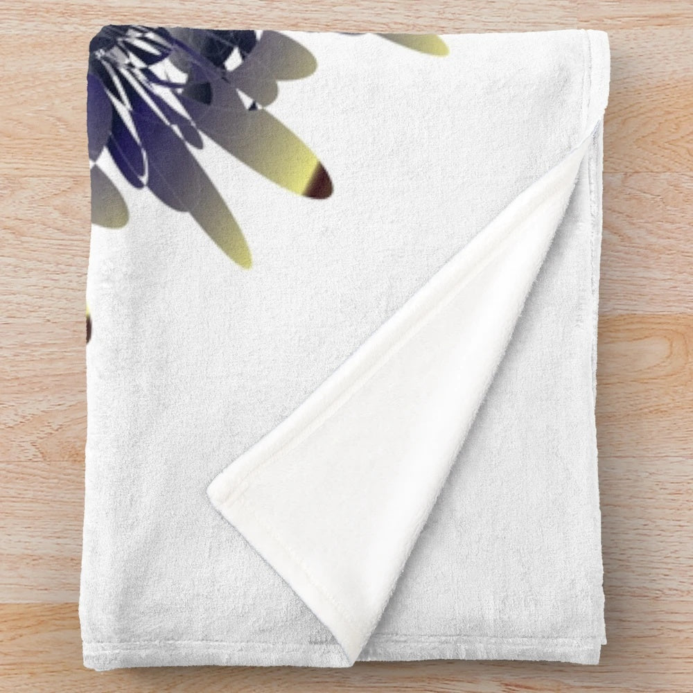 Vibrant and cozy plush designer blanket