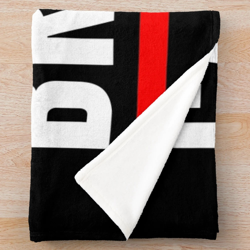 Cozy plush blanket featuring the German rapper Capital Bra