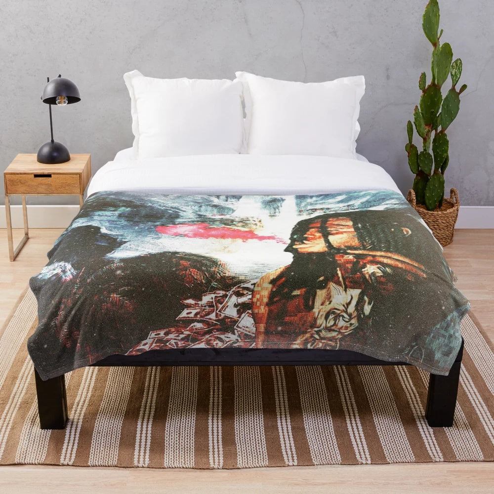 Soft and Cozy Plush Blanket for Home Decor