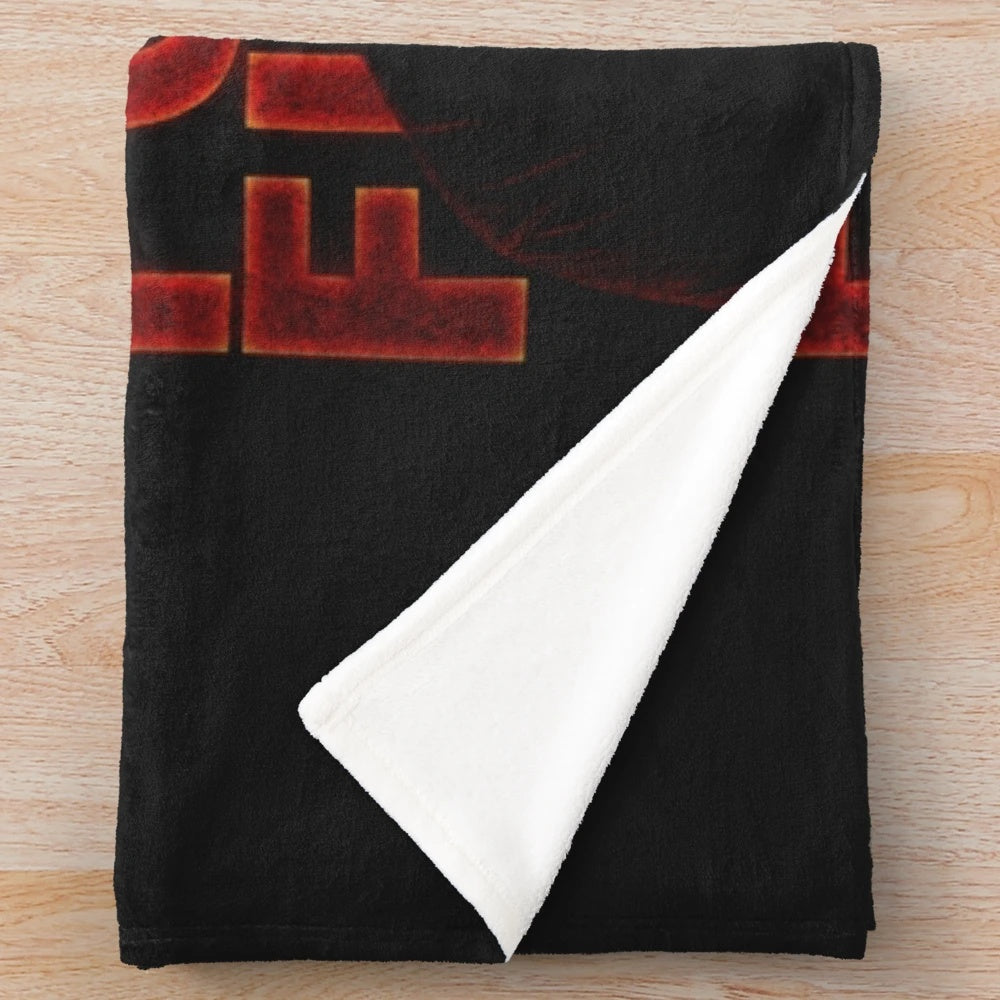 A soft, plush blanket featuring the stylized image of rapper Future Hendrix