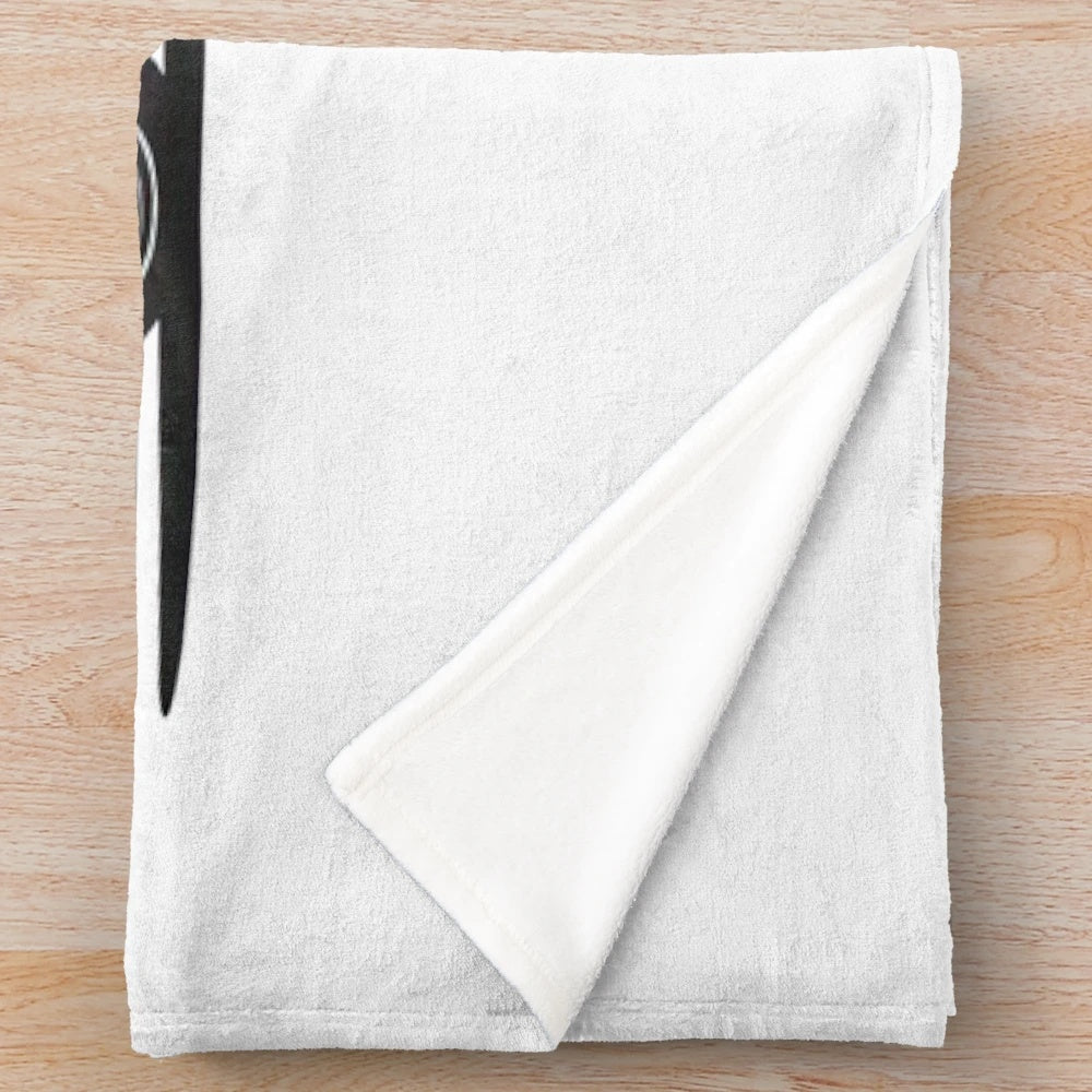 Porsche 911 GT3 silhouette design plush blanket