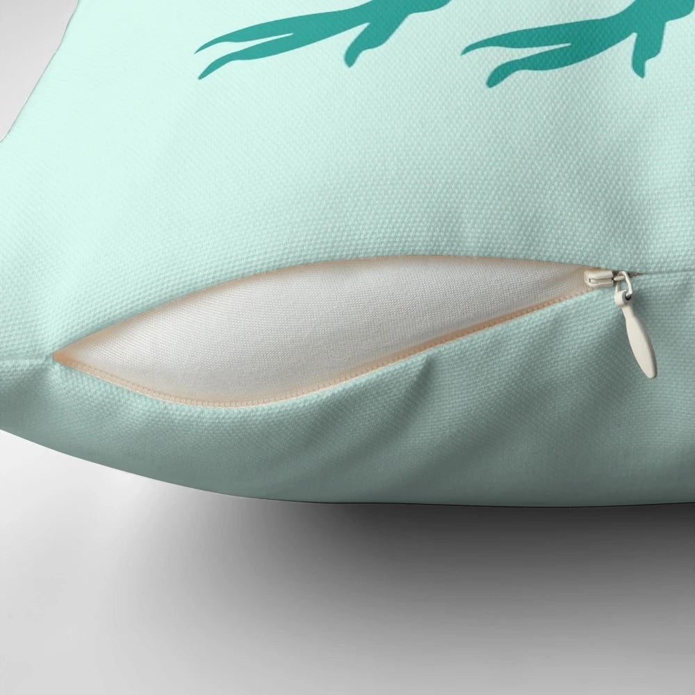 Put a Bird on It" decorative pillow featuring a whimsical bird design