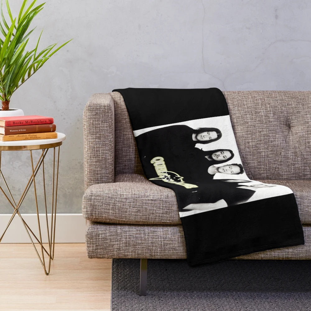 Queensryche inspired plush blanket featuring the band's name