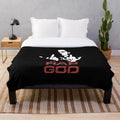Rap God Shadow Plush Blanket with Hip Hop Inspired Design