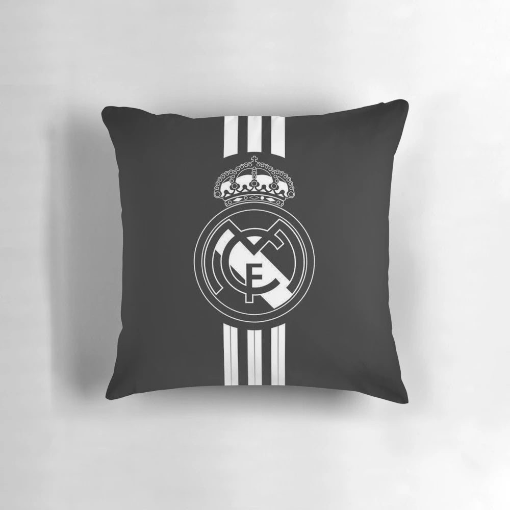 Real Madrid Pillow with Cristiano Ronaldo and Champions League Graphic