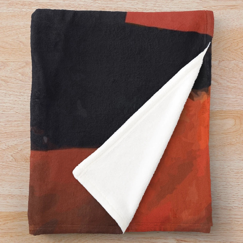 Robert Smith Silhouette Plush Blanket