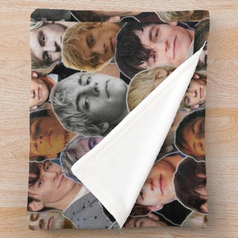 Ross Lynch Photo Collage Plush Blanket