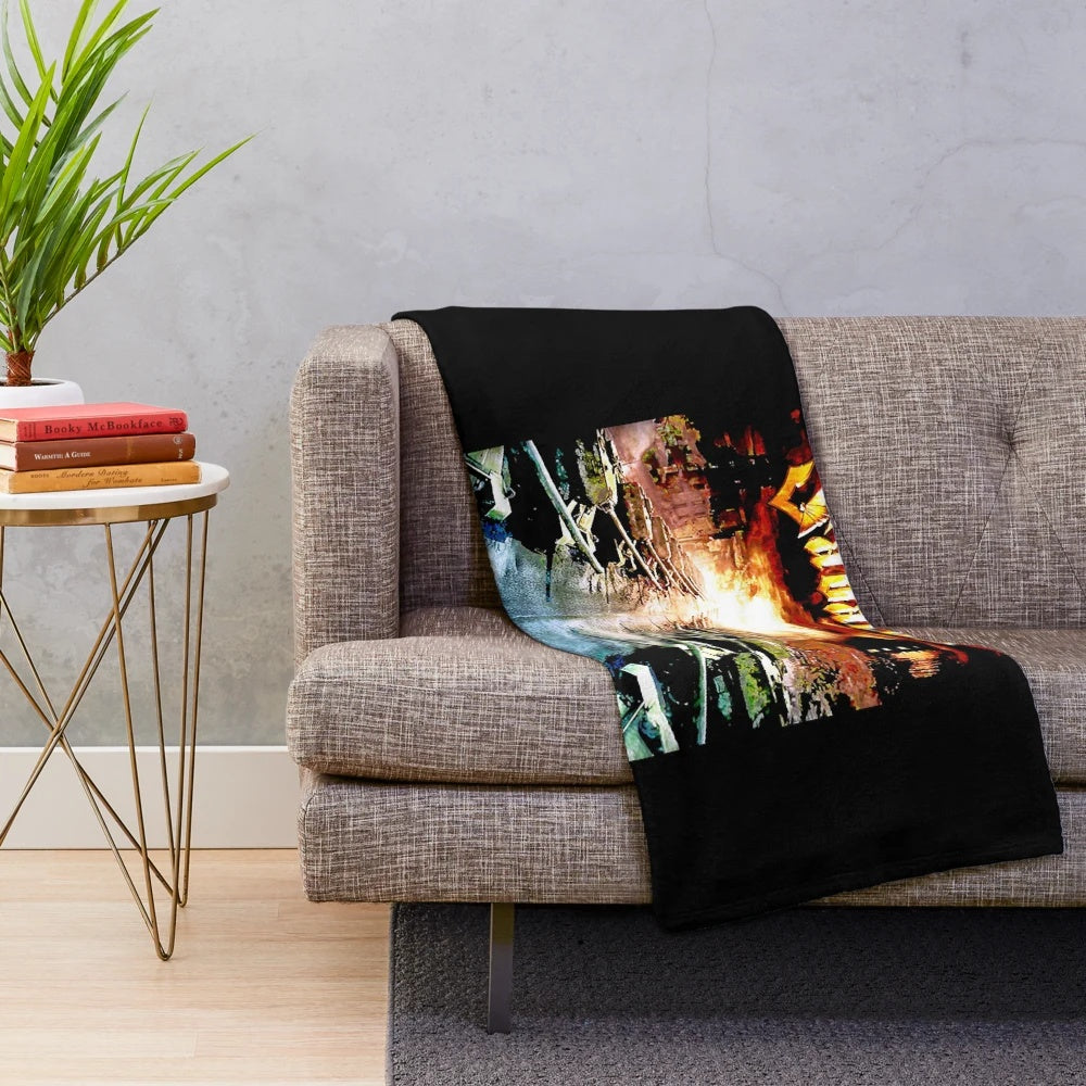 Sabaton Band Inspired Mens Plush Blanket