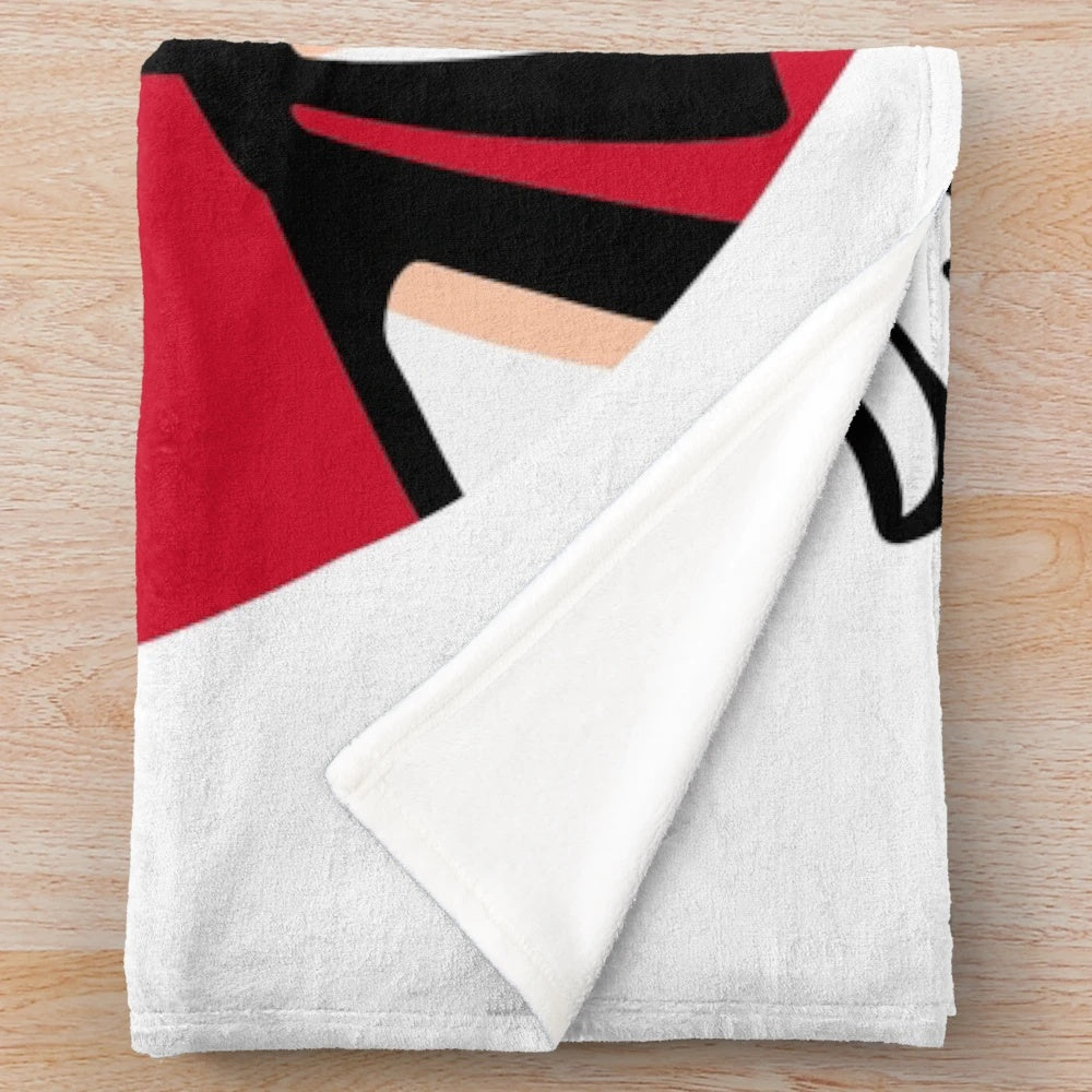 Colonel Genius science-themed plush blanket